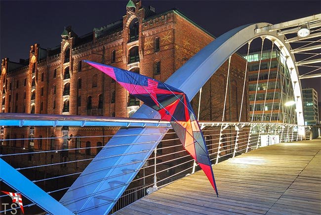 Drachen in der Speicherstadt